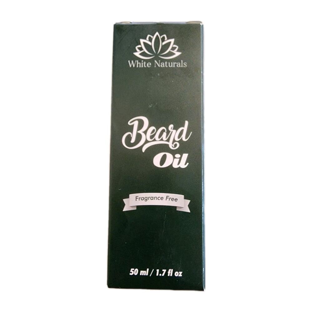 Premium Beard Oil White Naturals Organic Grooming Shower